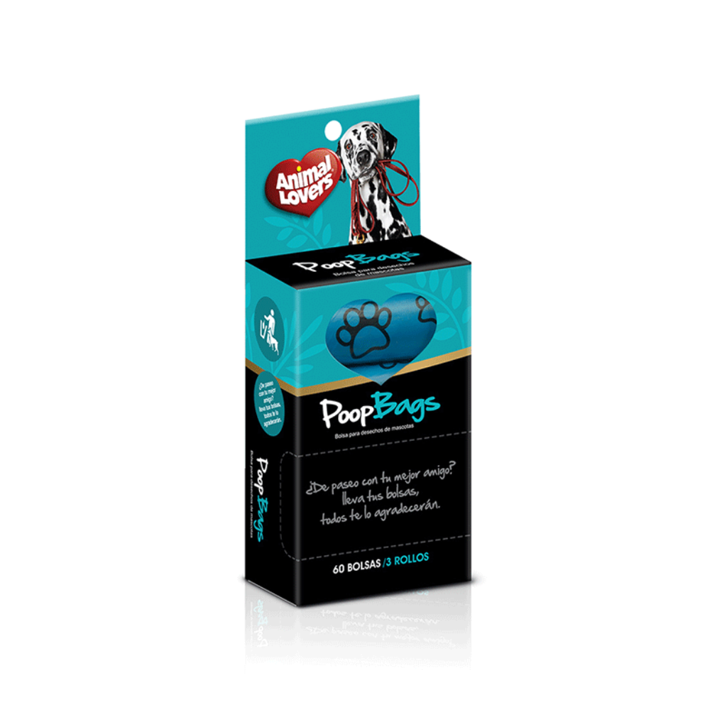 Pet Poop Bags Animal Lovers Caja X3_1
