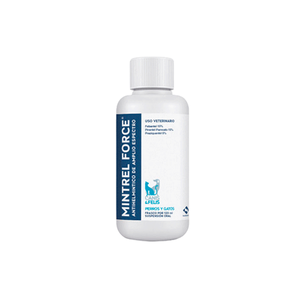 Mintrel force 120ml (AGOSTO 2026) - Señor Mascota