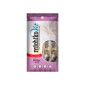 Michiko Vet Gatitos Sachets X4 Unidades _1