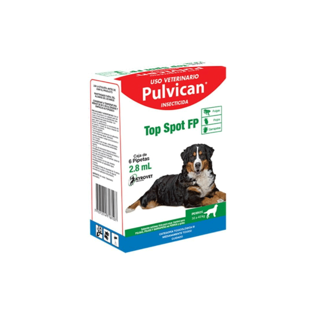 Pulvican Top Spot Perro 30 a 40 Kg_1