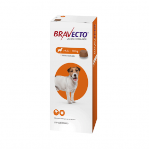 BRAVECTO 12 semanas (4,5 A 10 KG) Antipulgas y garrapatas_1
