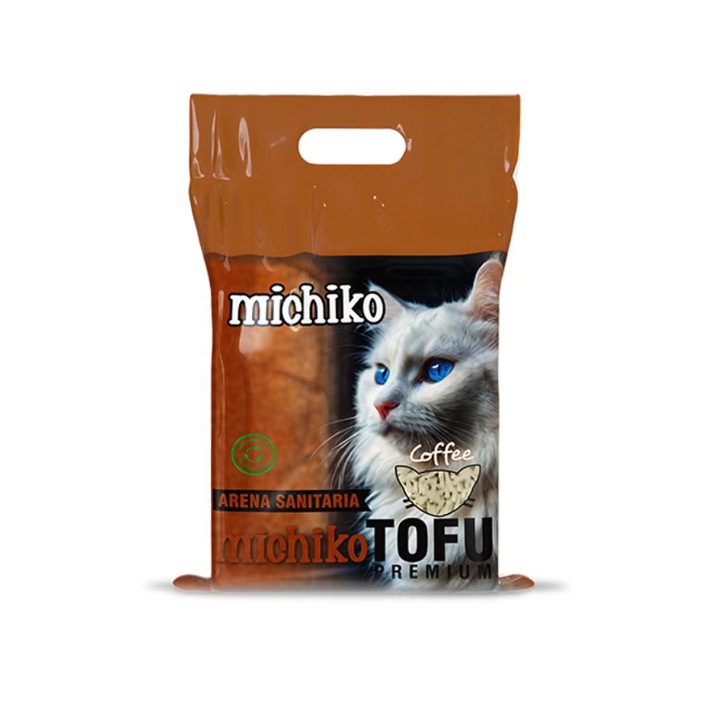 Arena Michiko Tofu  Cafe 4,5kg - Señor Mascota
