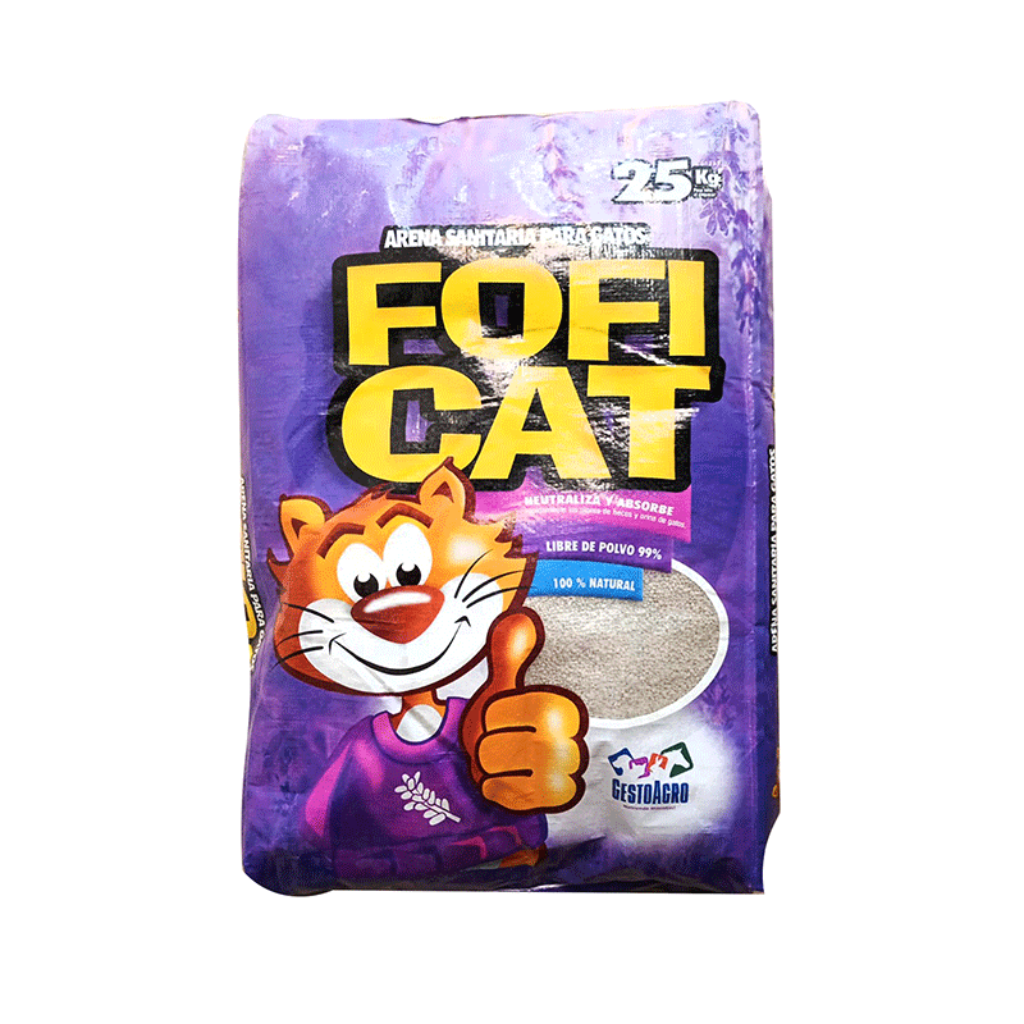 Arena Fofi Cat Lavanda 25kg_1