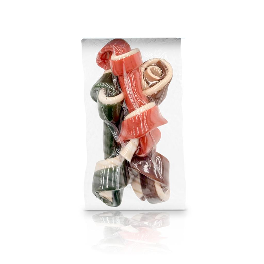 Snack Hueso Trenzado Mediano 2Kg - Señor Mascota