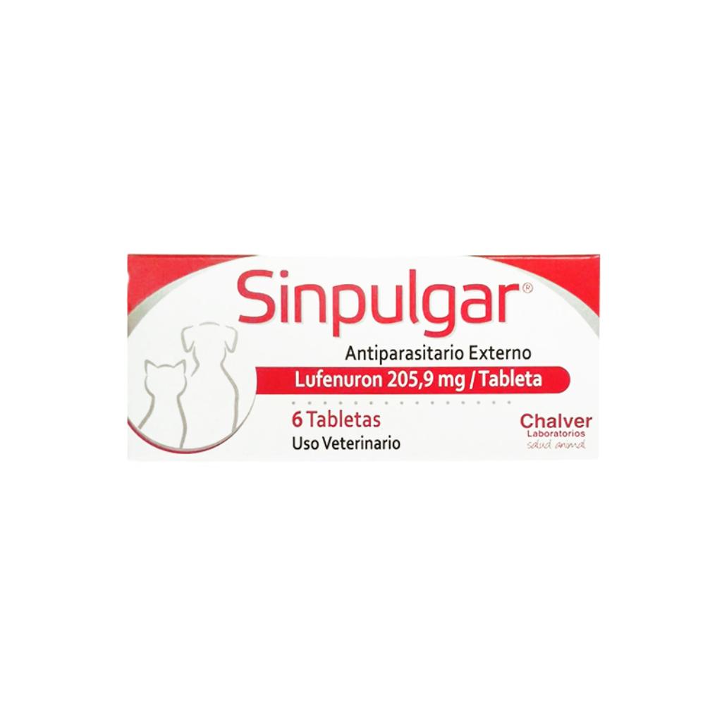Sinpulgar 205,9 mg Caja x 6 Tab - Señor Mascota