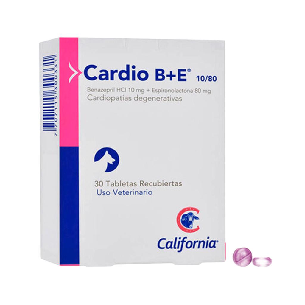 Cardio B+E 10/80 CJ X 30 Tab - Señor Mascota