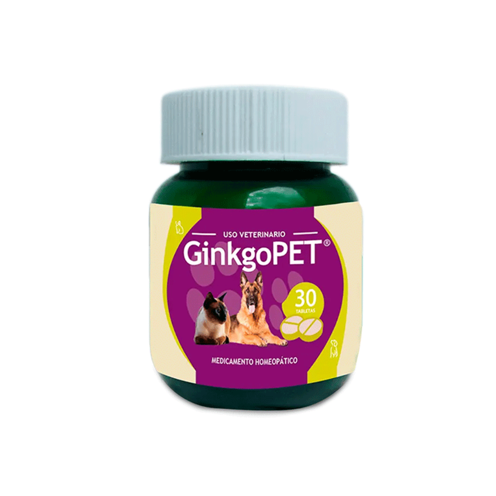 Ginkgopet Fco x 30 Tab - Señor Mascota