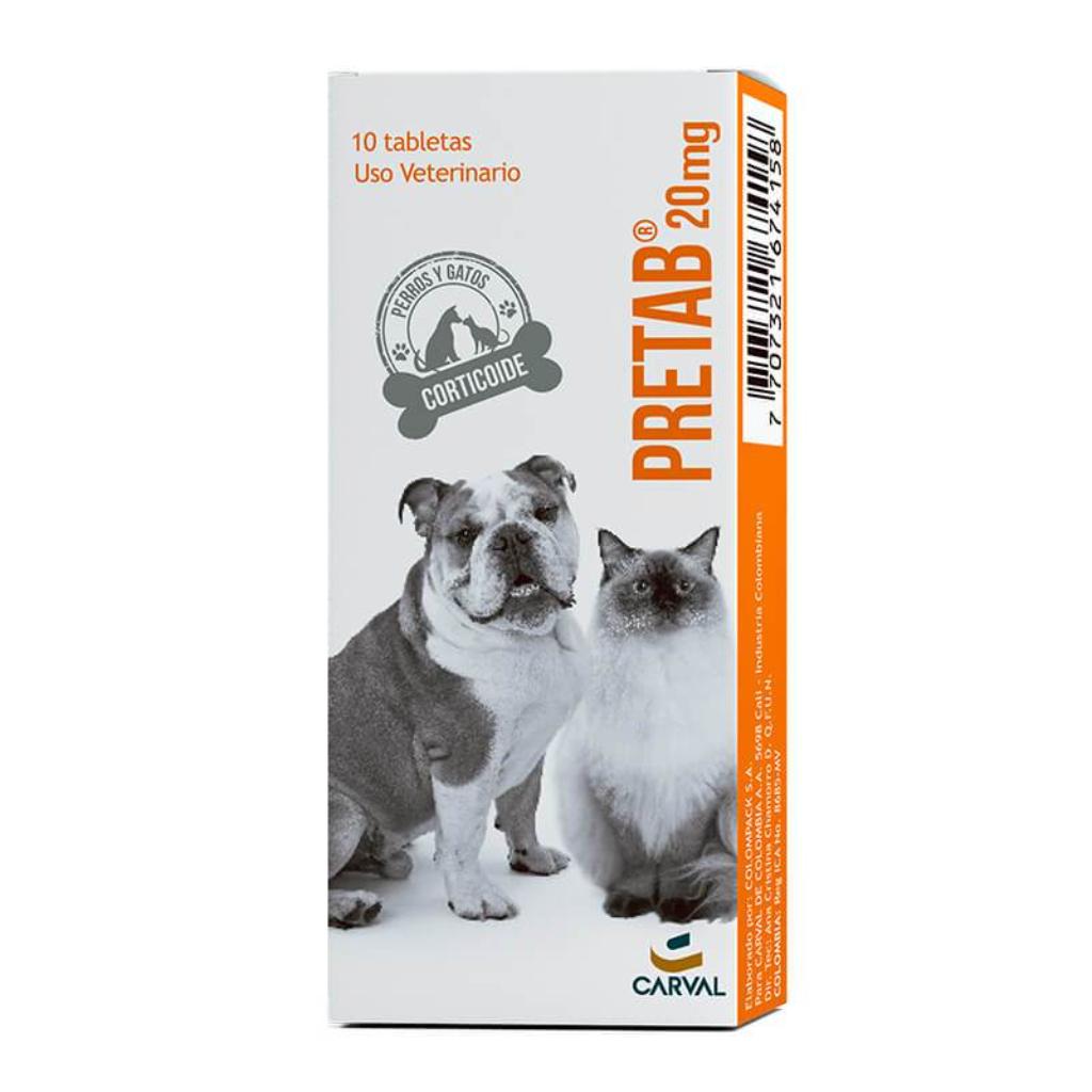 Pretab 20 Mg Blister X 10 Tab - Señor Mascota