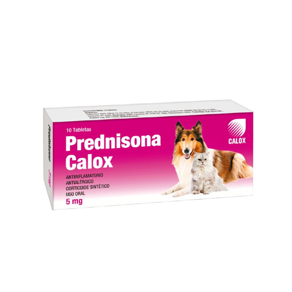 Prednisona Calox 5mg Caja x 10Tab - Señor Mascota