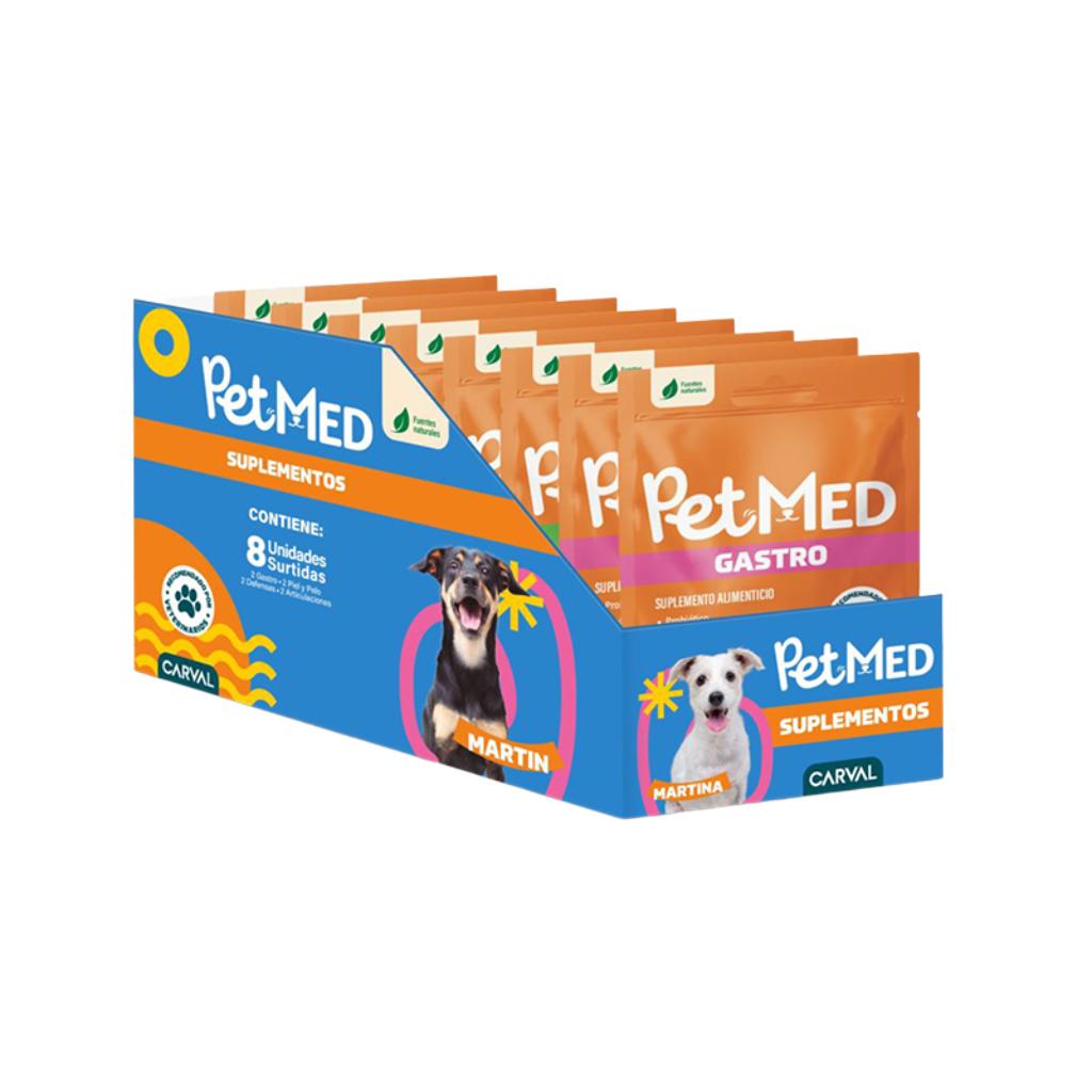 Pack Surtido Suplemento alimenticio PetMeD x8 Unds (JULIO 2026) - Señor Mascota