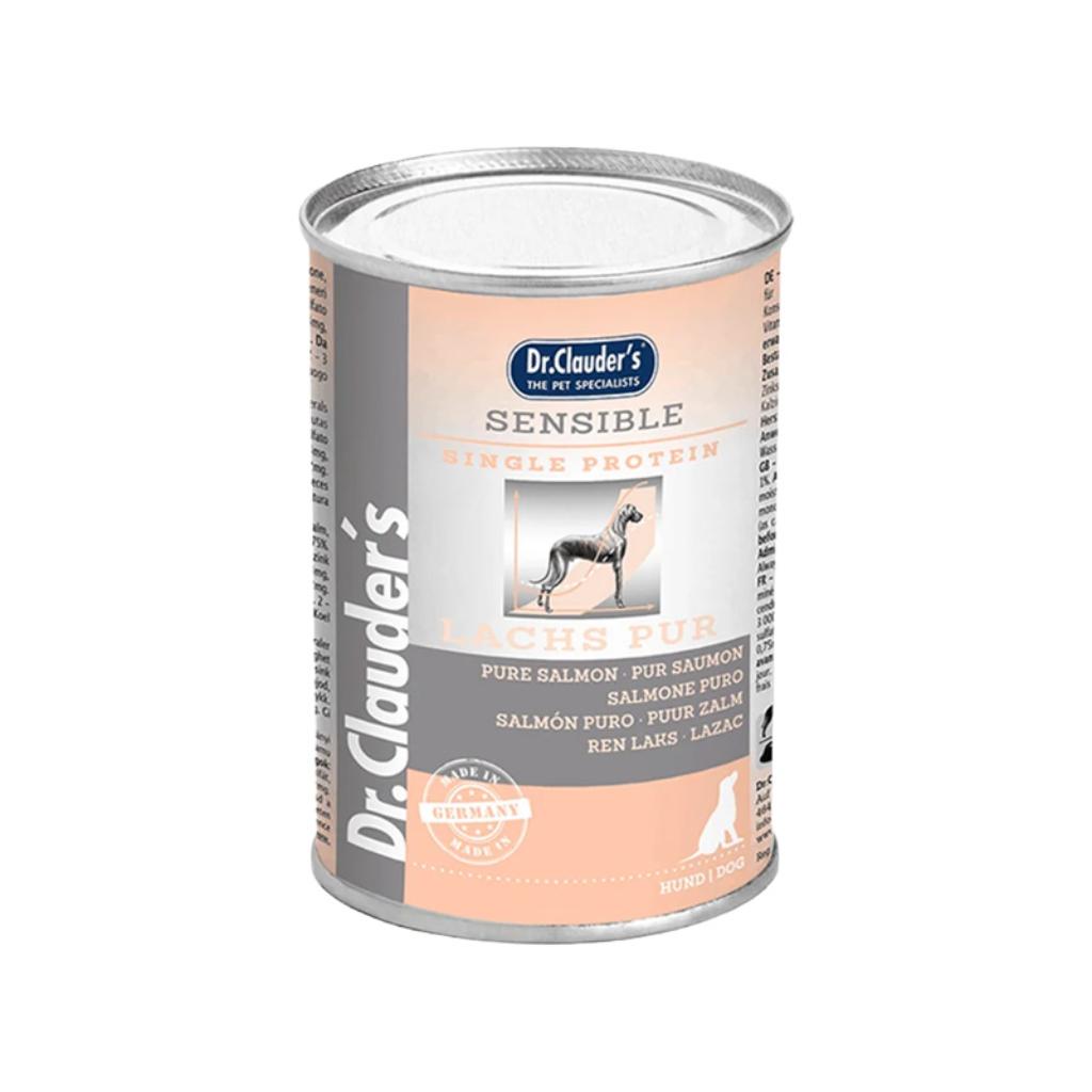 Lata Dr. Clauder´S Perro Sensible Salmon 375 Gr - Señor Mascota