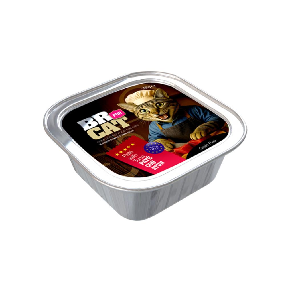 Br For Cat Pate Con Atun 100Gr - Señor Mascota
