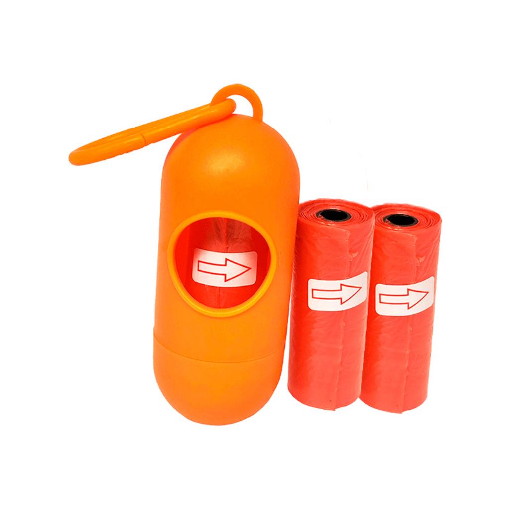 Dispensador Bolsas + 2 Rollo - Señor Mascota