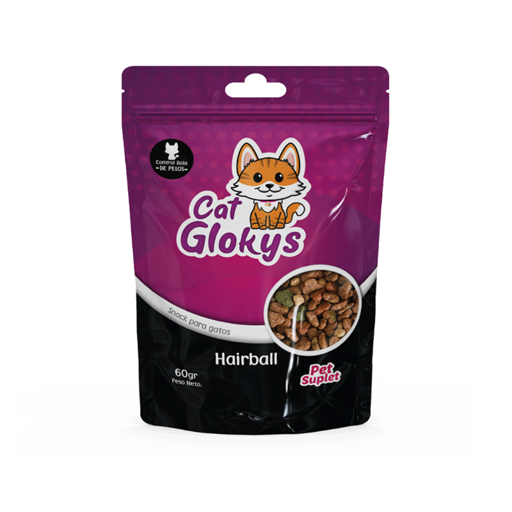 Cat Glokys Hairball 60 Gr - Señor Mascota