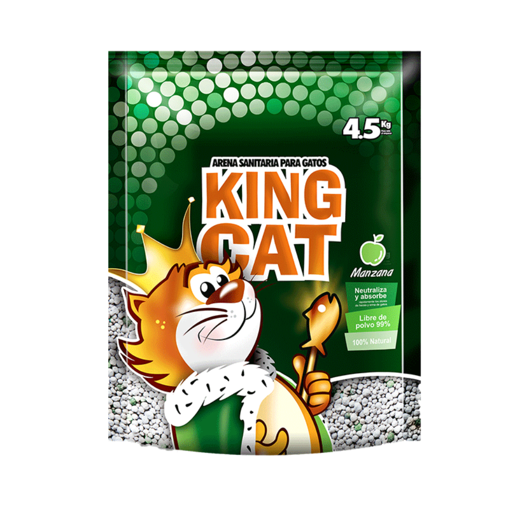 Arena King Cat Manzana 4.5Kg_1