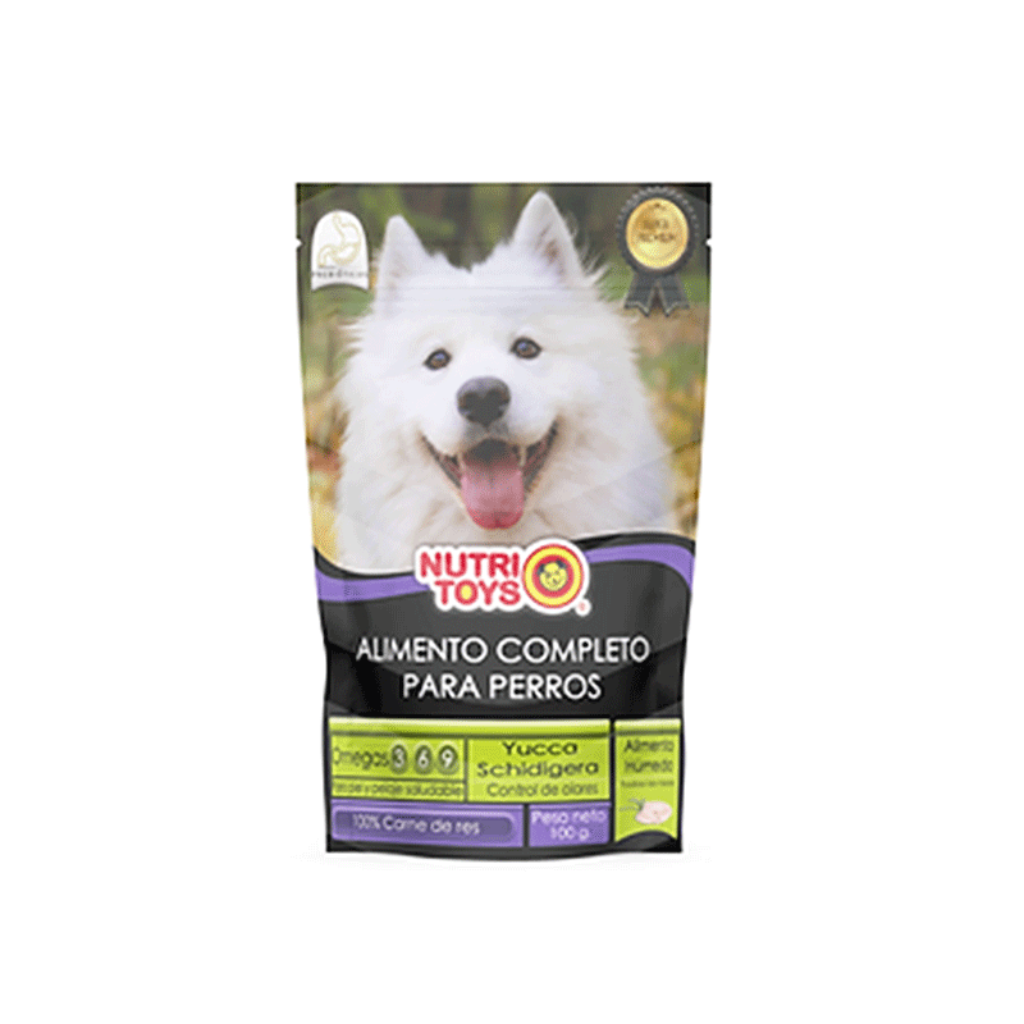 Alimento Humedo Nutri Toys Perro 100 Gr - Señor Mascota