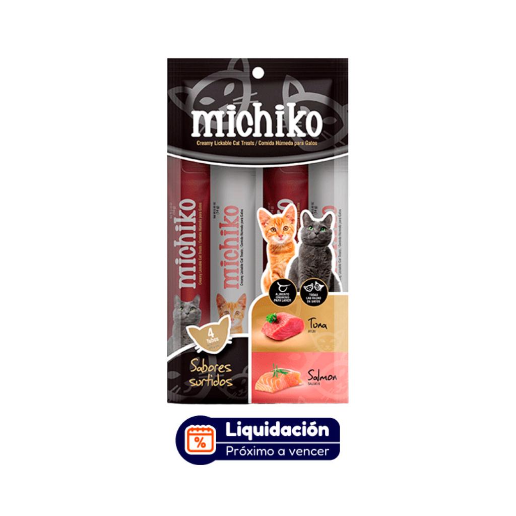 Michiko Sachets X4 Unidades Surtido (JULIO 2026) - Señor Mascota
