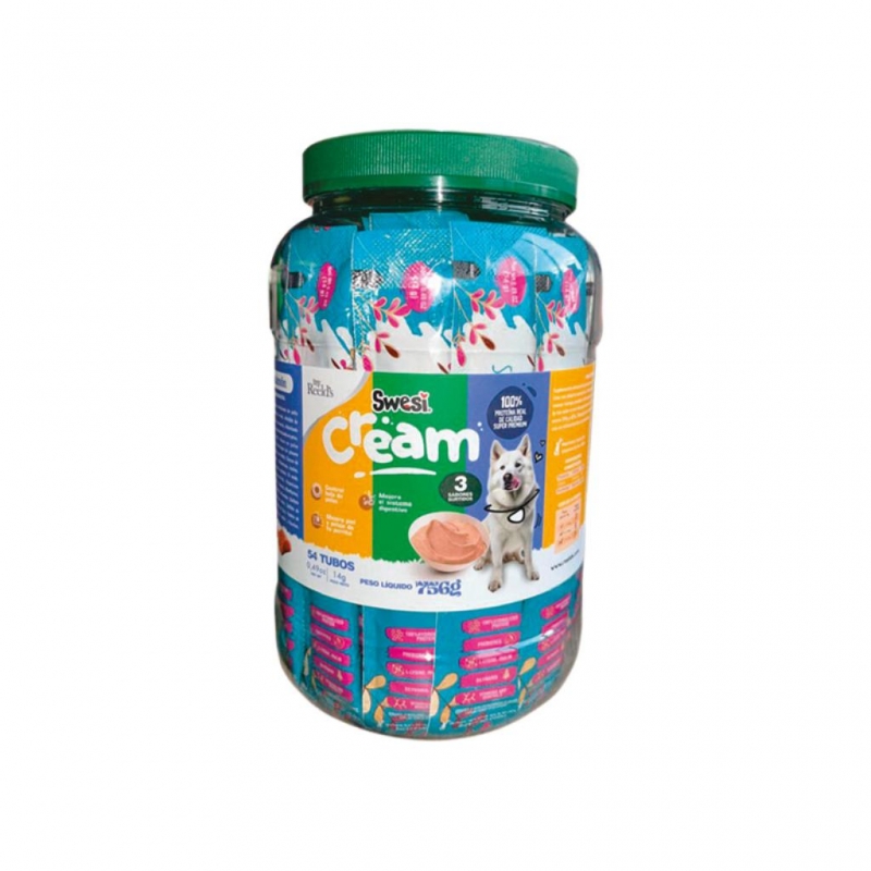 Swesi Cream Perro Bombonera X54 Und Sabores Surtidos_1