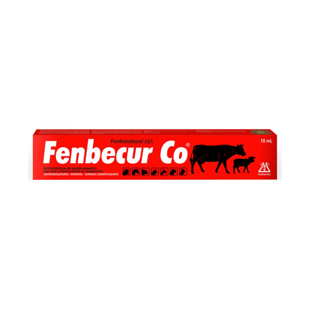 Fenbecur Co Ganaderia 15ml - Señor Mascota