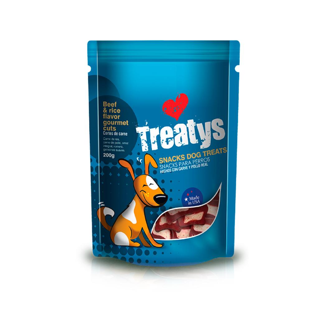 Snack Treaty Beefy & Rice 200 Gr - Señor Mascota