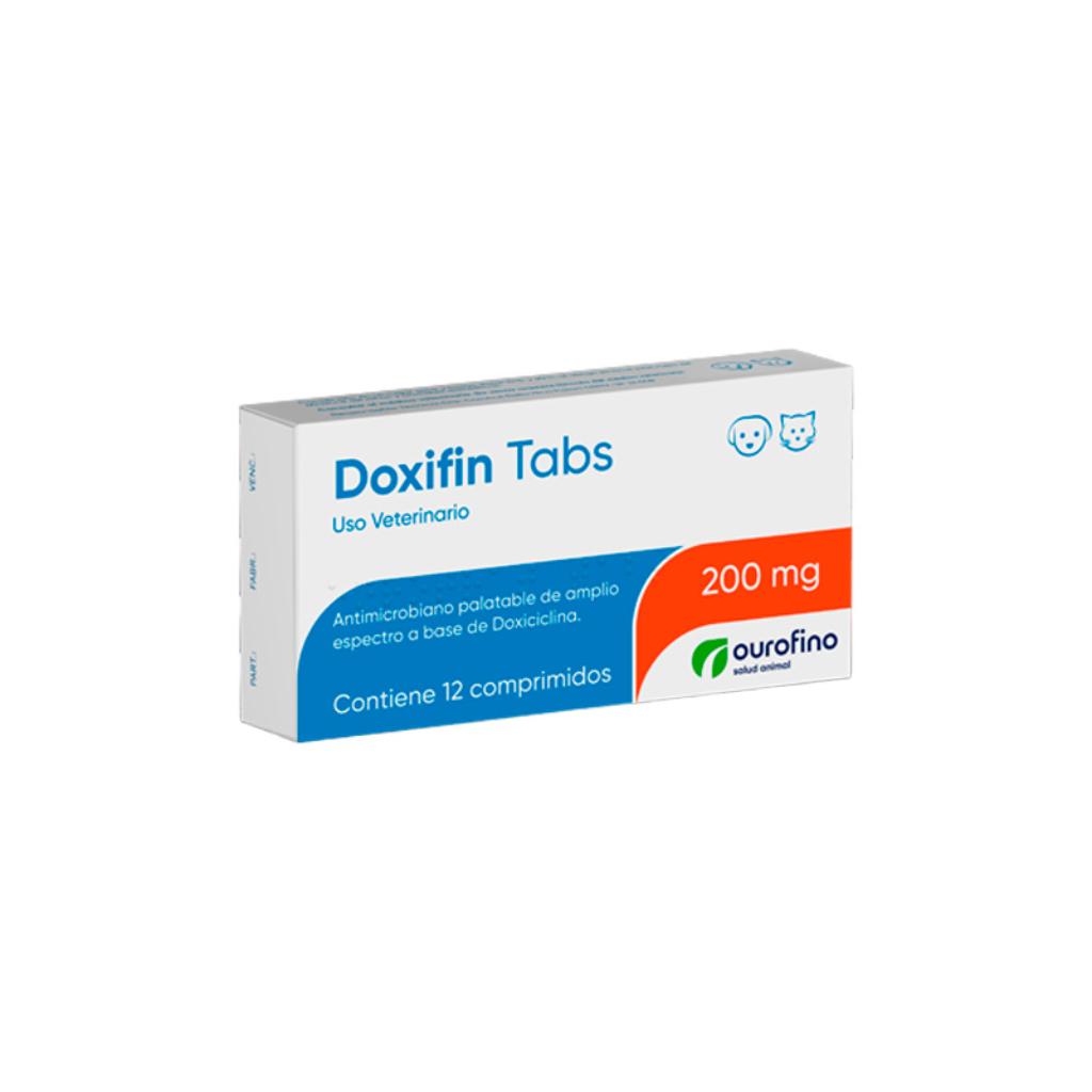 Doxifin 200 mg x 12 Comprimidos - Señor Mascota