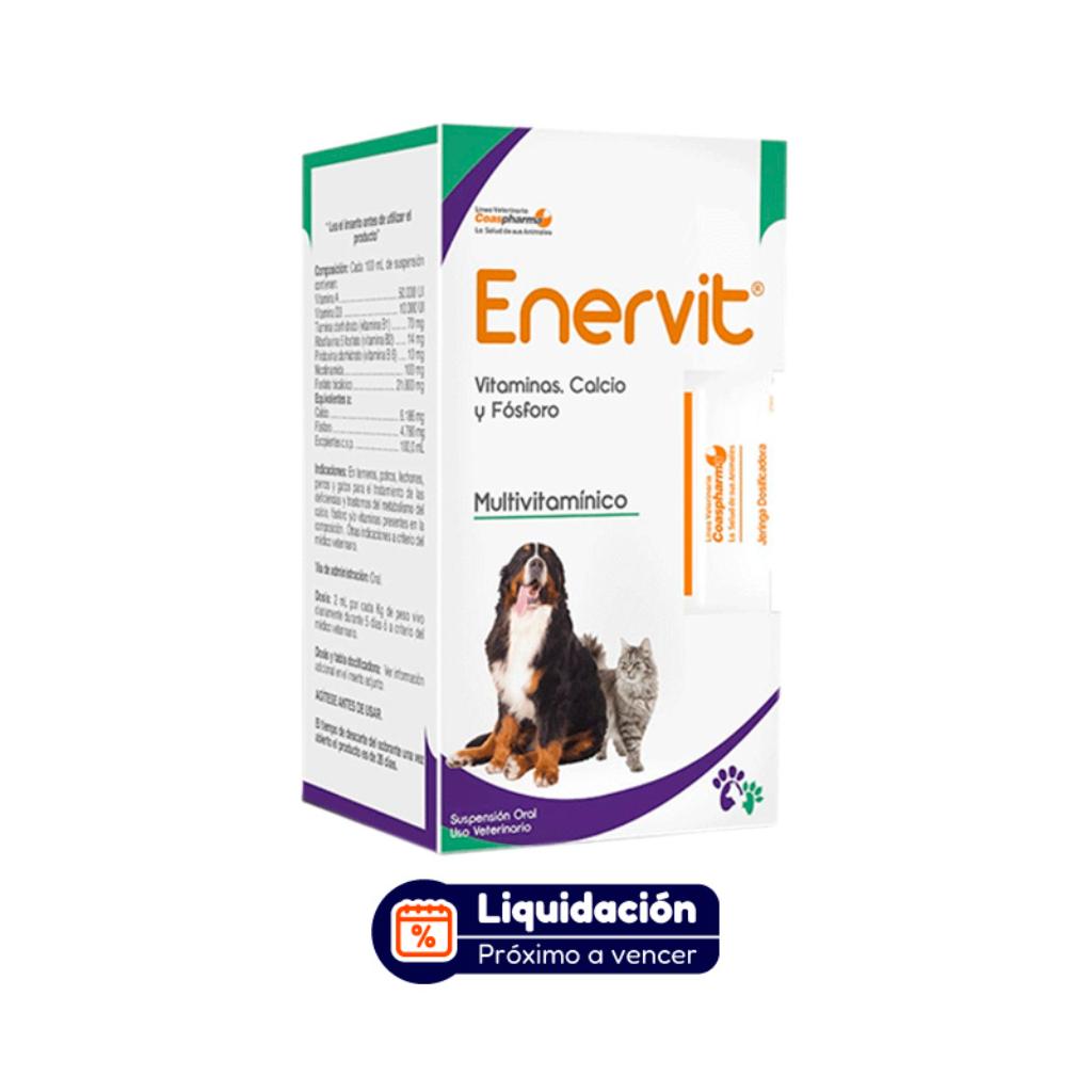 Enervit 120 Ml (AGOSTO 2026) - Señor Mascota