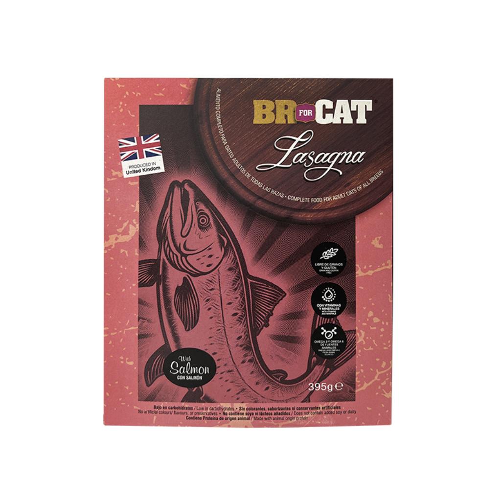 Lasagna Br For Cat Salmon x 395gr - Señor Mascota