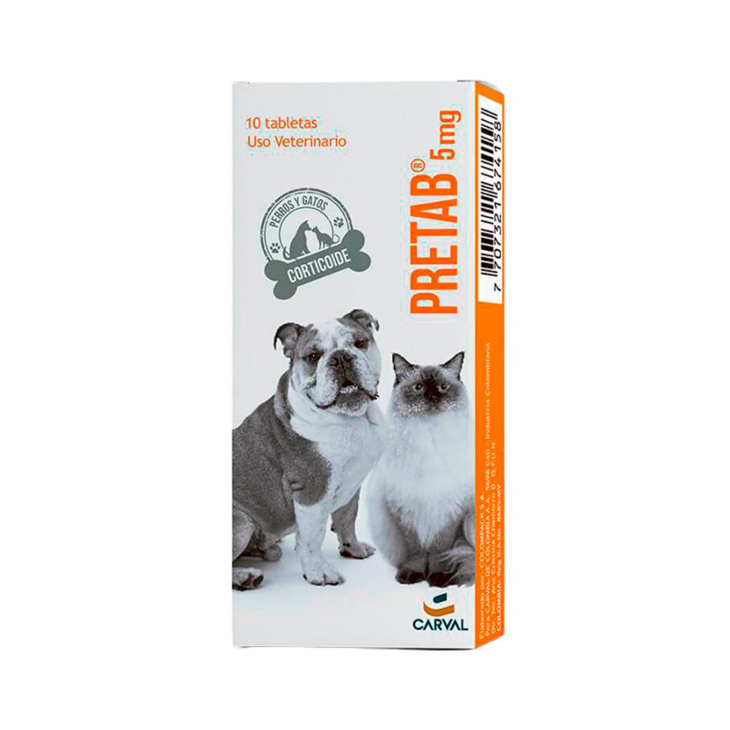 Pretab 5 Mg Blister X 10 Tabletas - Señor Mascota