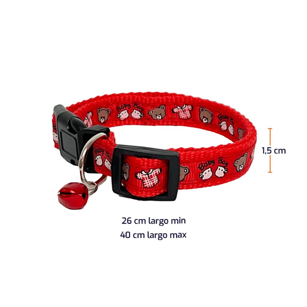 Collar Gato Tela M_2