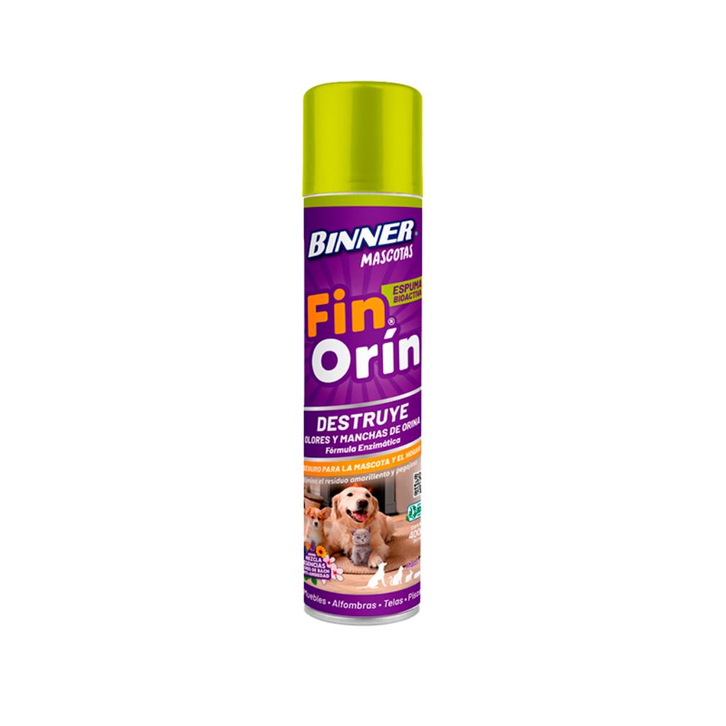 Aerosol Binner Fin Orín Mascota 400ml - Señor Mascota
