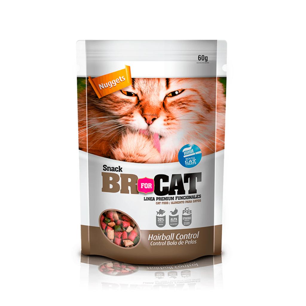 Galletas Br Cat Bola de Pelos 60 Gr - Señor Mascota