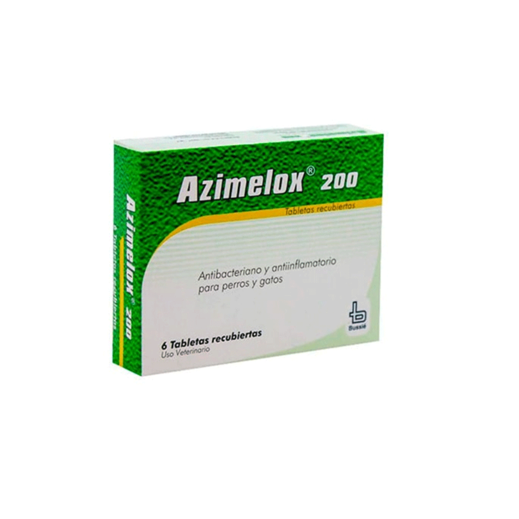 Azimelox tab x6 200mg - Señor Mascota