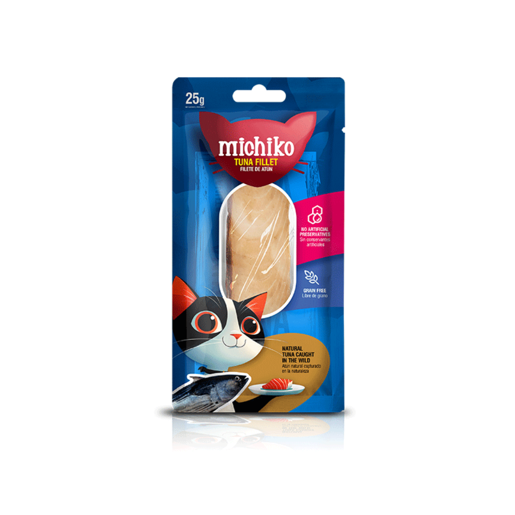 Michiko Filete Atún 25gr - Señor Mascota