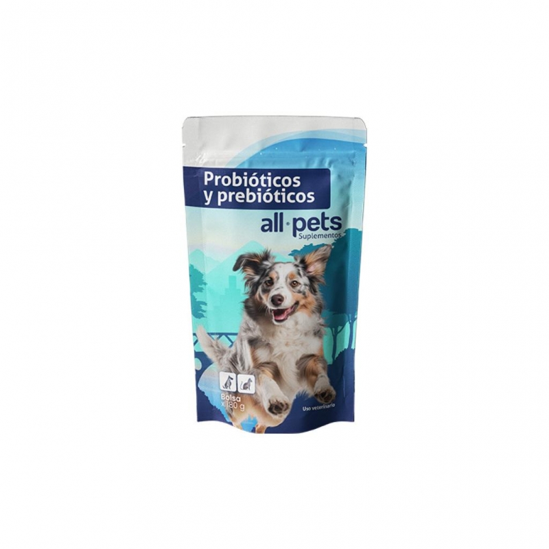 Suplemento All Pets Probioticos Y Prebioticos X 180 Gr_1