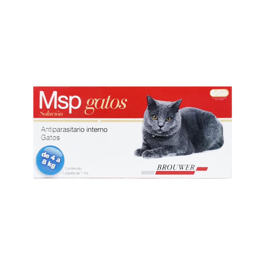 MSP Gatos 1 ml (4 a 8 k) - Señor Mascota