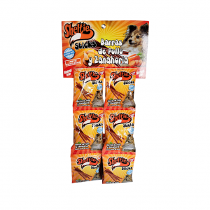 Ristra Sheltie Sticks Barra Zanahoria 15 Gr x 16 Und_1