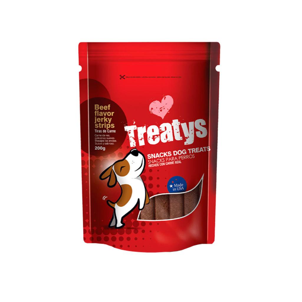 Snacks For Dog Beef Flavor Jerky Strips 200 gr - Señor Mascota