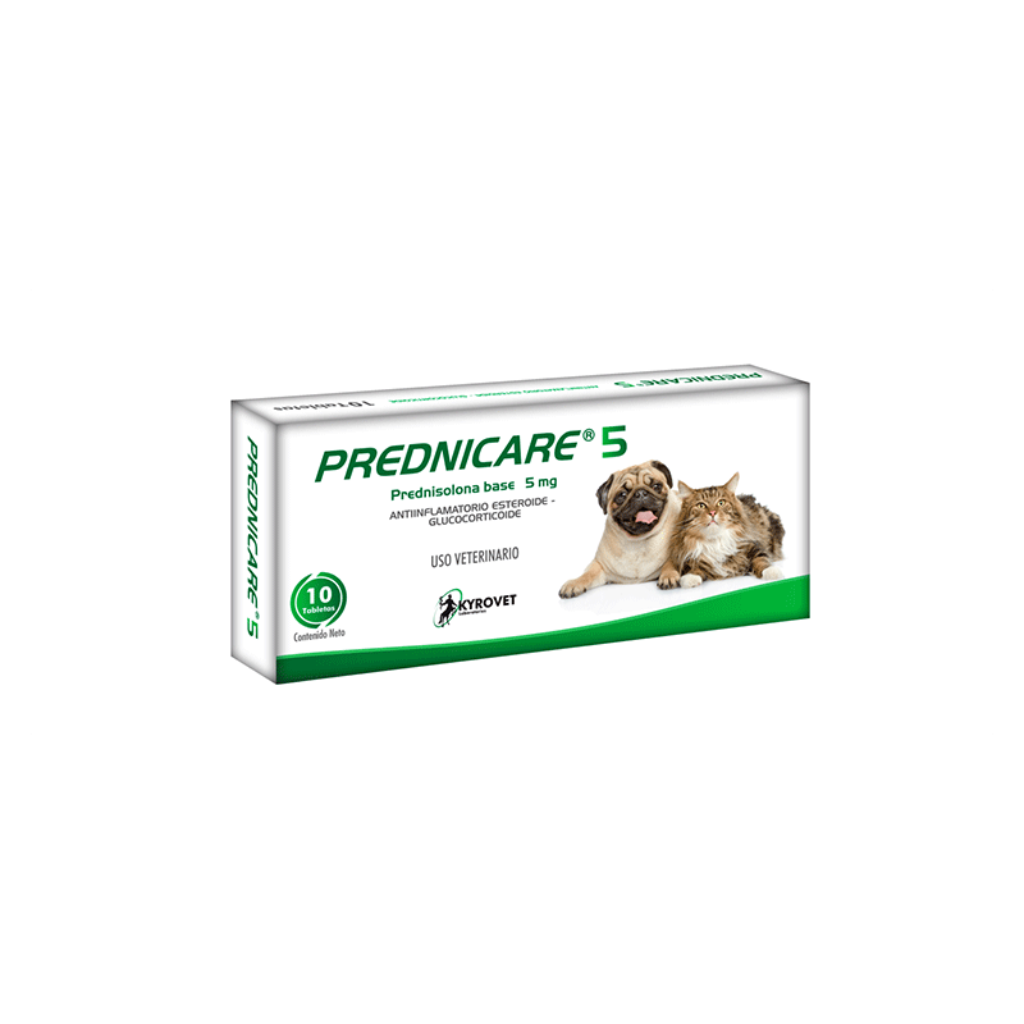 Prednicare 5mg x10 tab - Señor Mascota