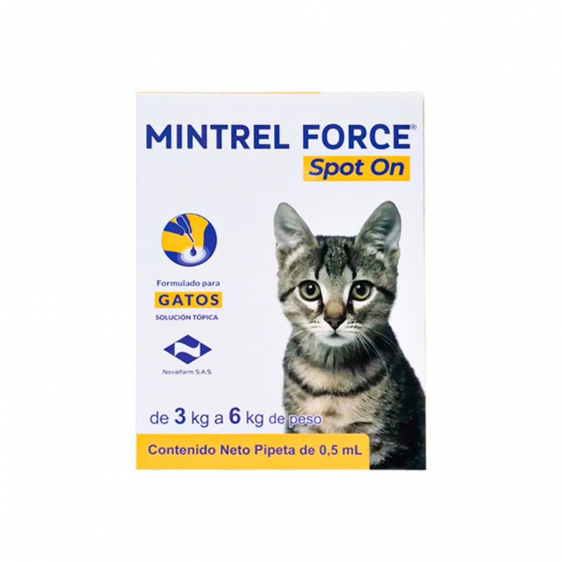 Mintrel Force Gatos Spot On x 0,5 ml_1