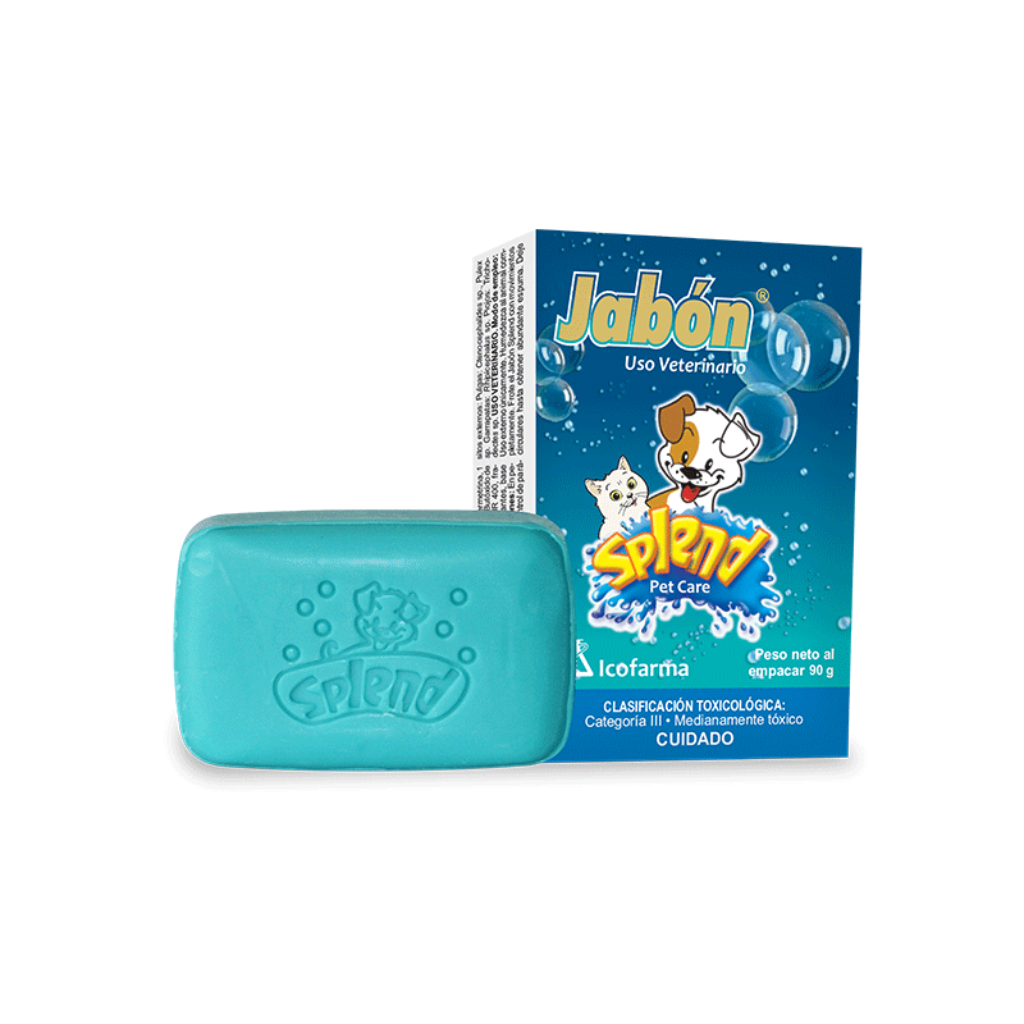 Jabon Splend 90 Gr - Señor Mascota