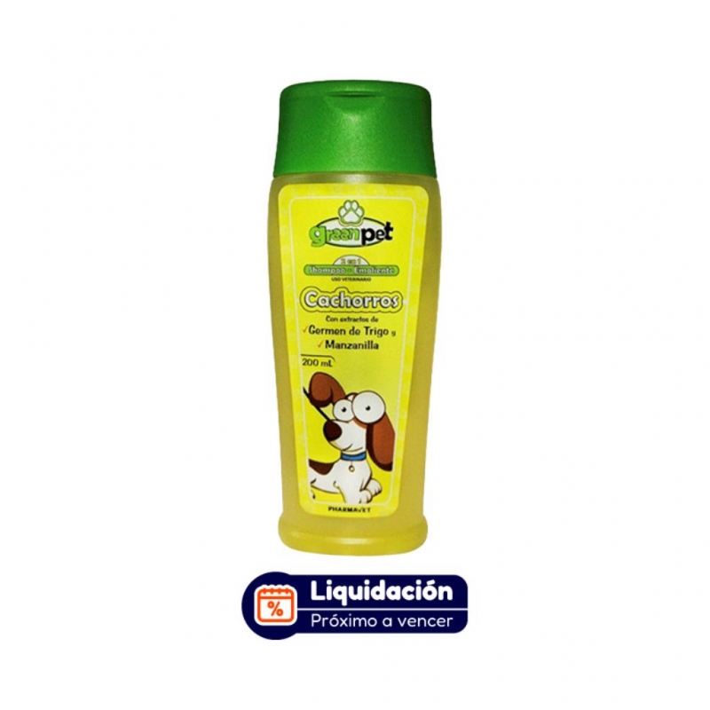 Shampoo Green pet Cachorros 200ml (DICIEMBRE 2026)_1