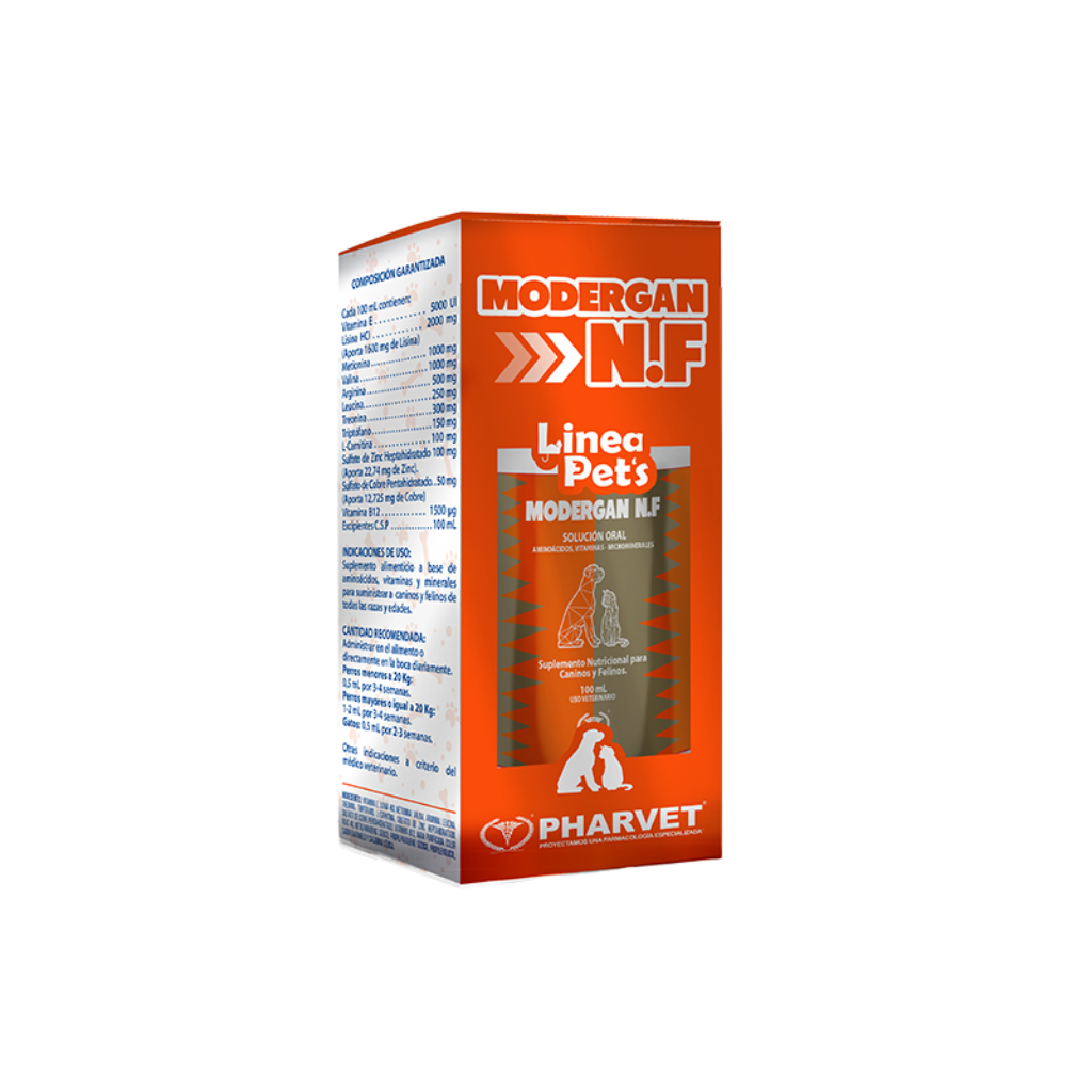 Modergan Nf 100Ml - Señor Mascota
