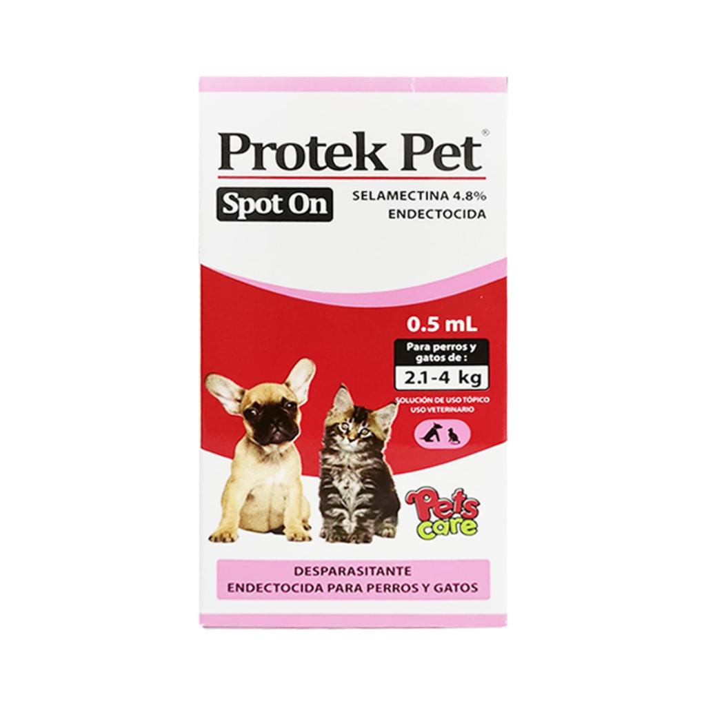 Protek Pet Spot On Perros y Gatos (2,1-4 kg) - Señor Mascota