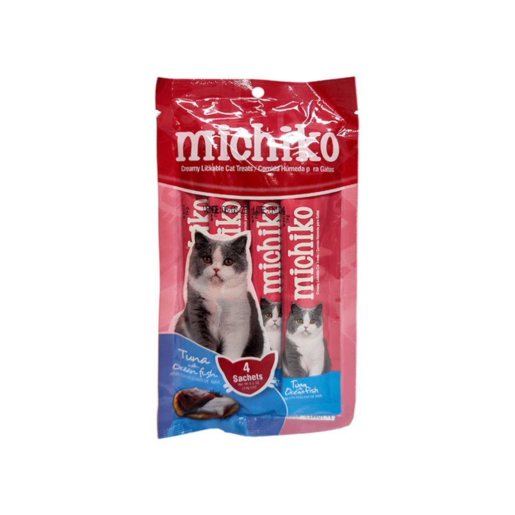 Michiko Atun con Pescado X4 Und - Señor Mascota