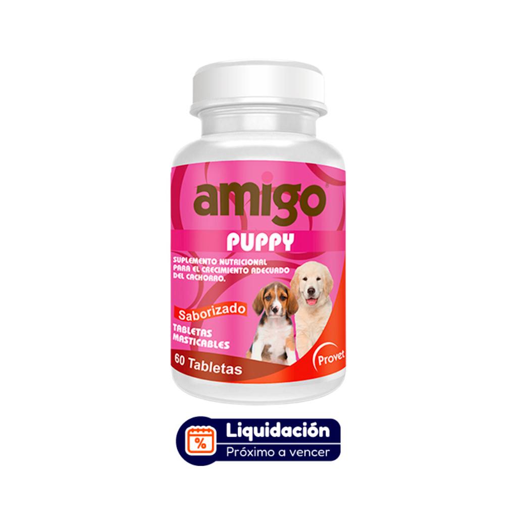 Amigo Puppy x 60 Tab (DICIEMBRE 2026) - Señor Mascota