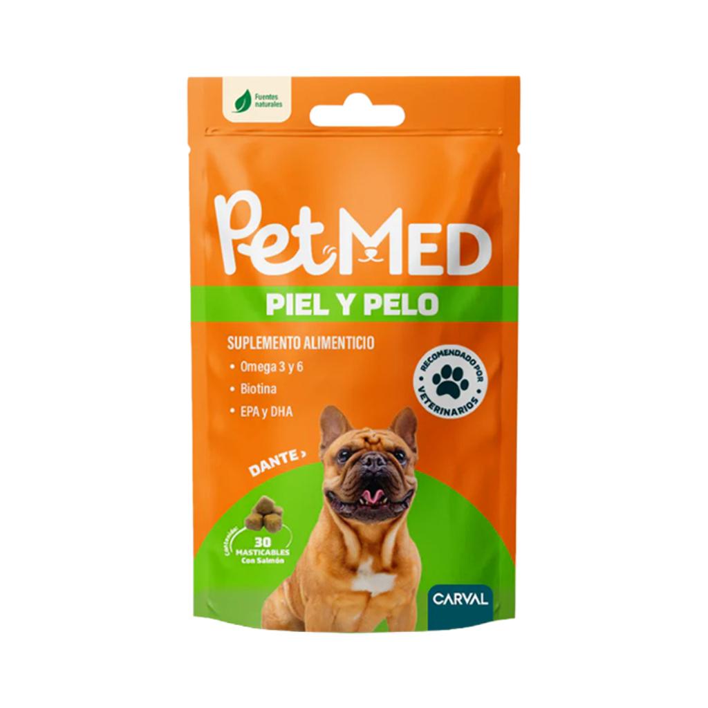 Suplemento alimenticio Piel y Pelo Pet Med x 30 (JULIO 2026)_1