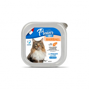 Pate Plaisir Gato Hairball Con Pescado 100Gr_1