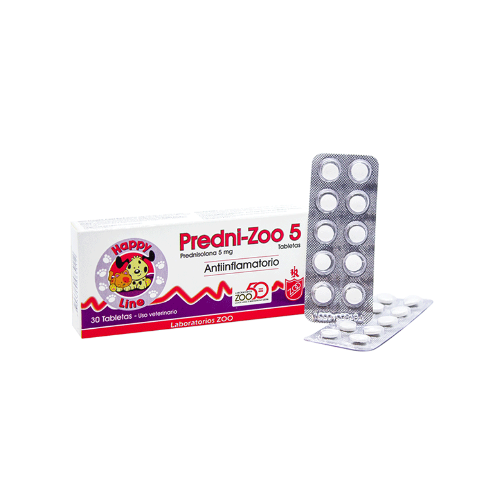 Predni Zoo X 30 Tab 5Mg - Señor Mascota