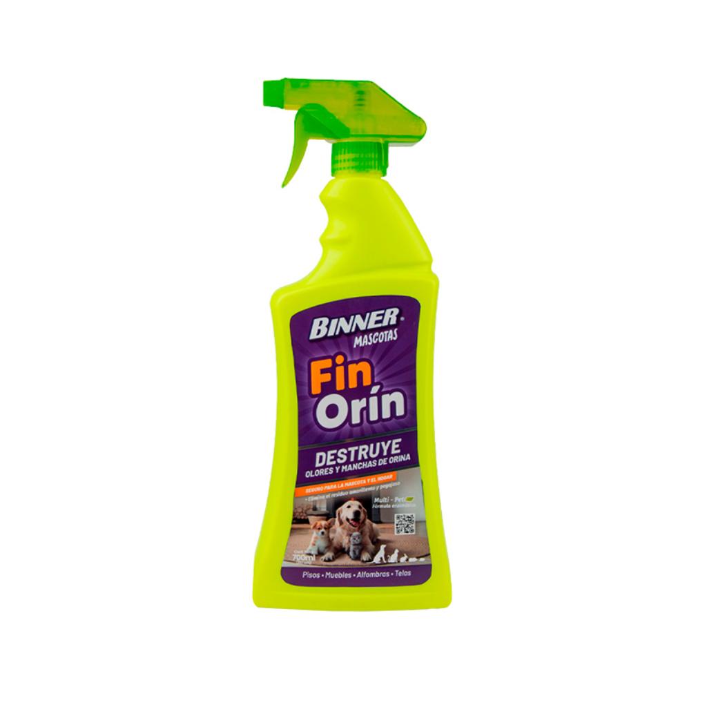 Spray Binner Fin Orín Mascota 700ml - Señor Mascota