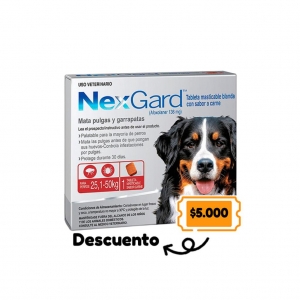 Nexgard 25 a 50Kg (PROMO)_1